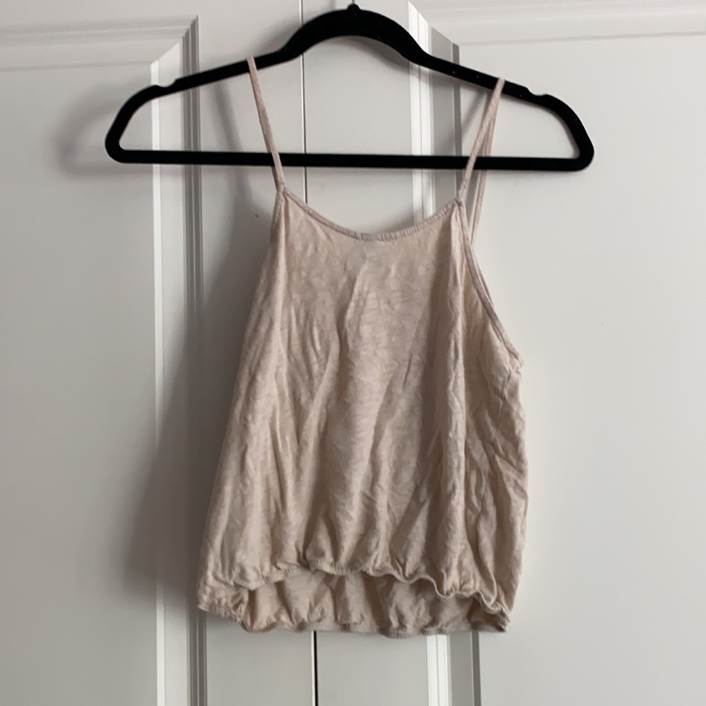 Cream Simple Tank - Picture 4 of 4